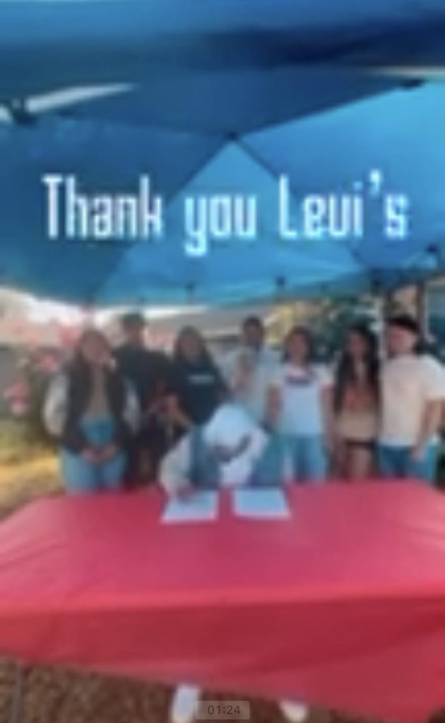 Levi’s/ Lincoln University Sponsorship Deal